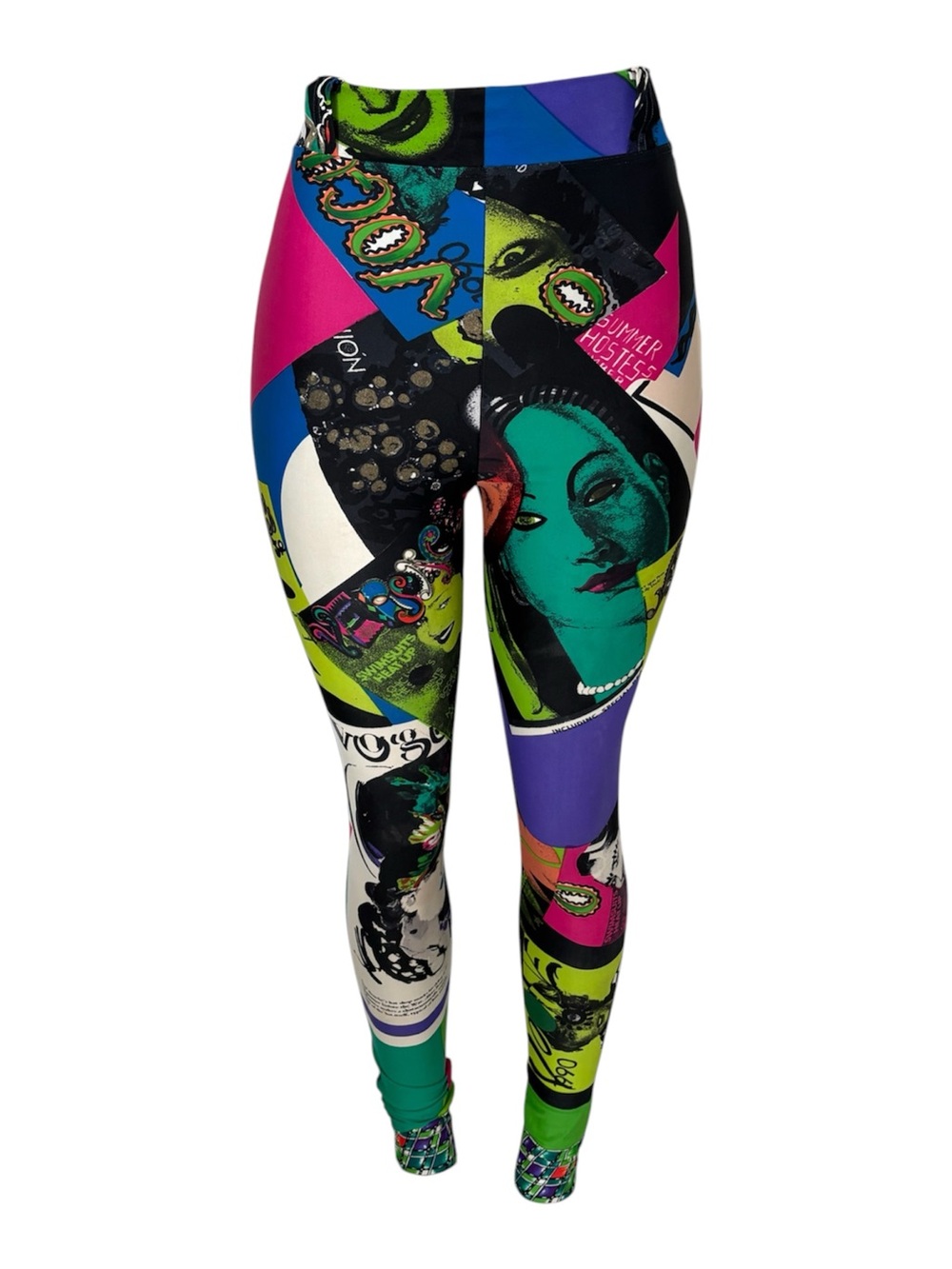 Vintage Gianni Versace Couture Pop Art Leggings